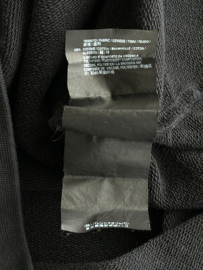 Balenciaga Black & Yellow Homme Embroidered Logo Sweater