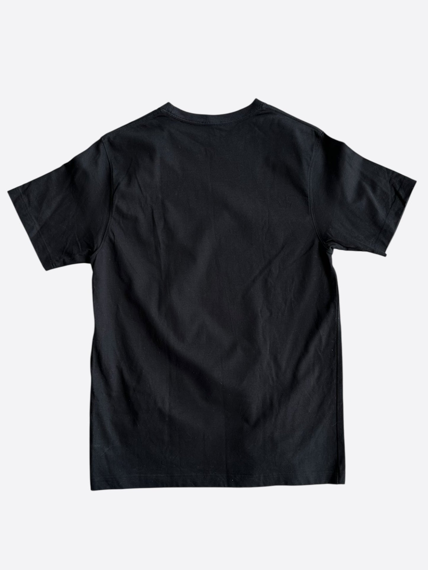 Dior Black CD Icon Embroidered T-Shirt