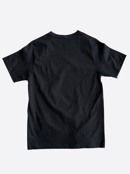 Dior Black CD Icon Embroidered T-Shirt