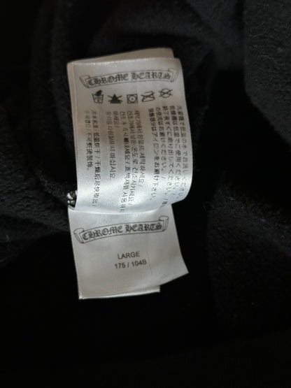 Chrome Hearts Black & Blue Online Exclusive Horseshoe Logo Hoodie