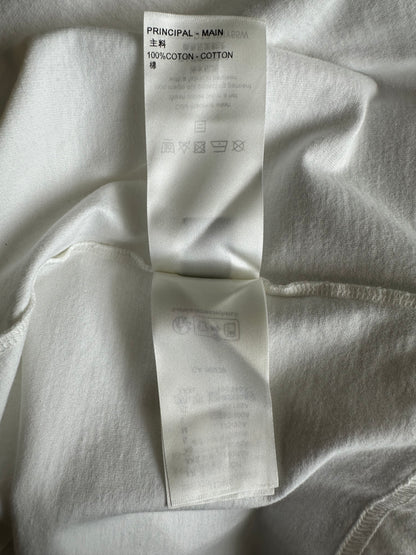 Louis Vuitton White Embossed Logo T-Shirt