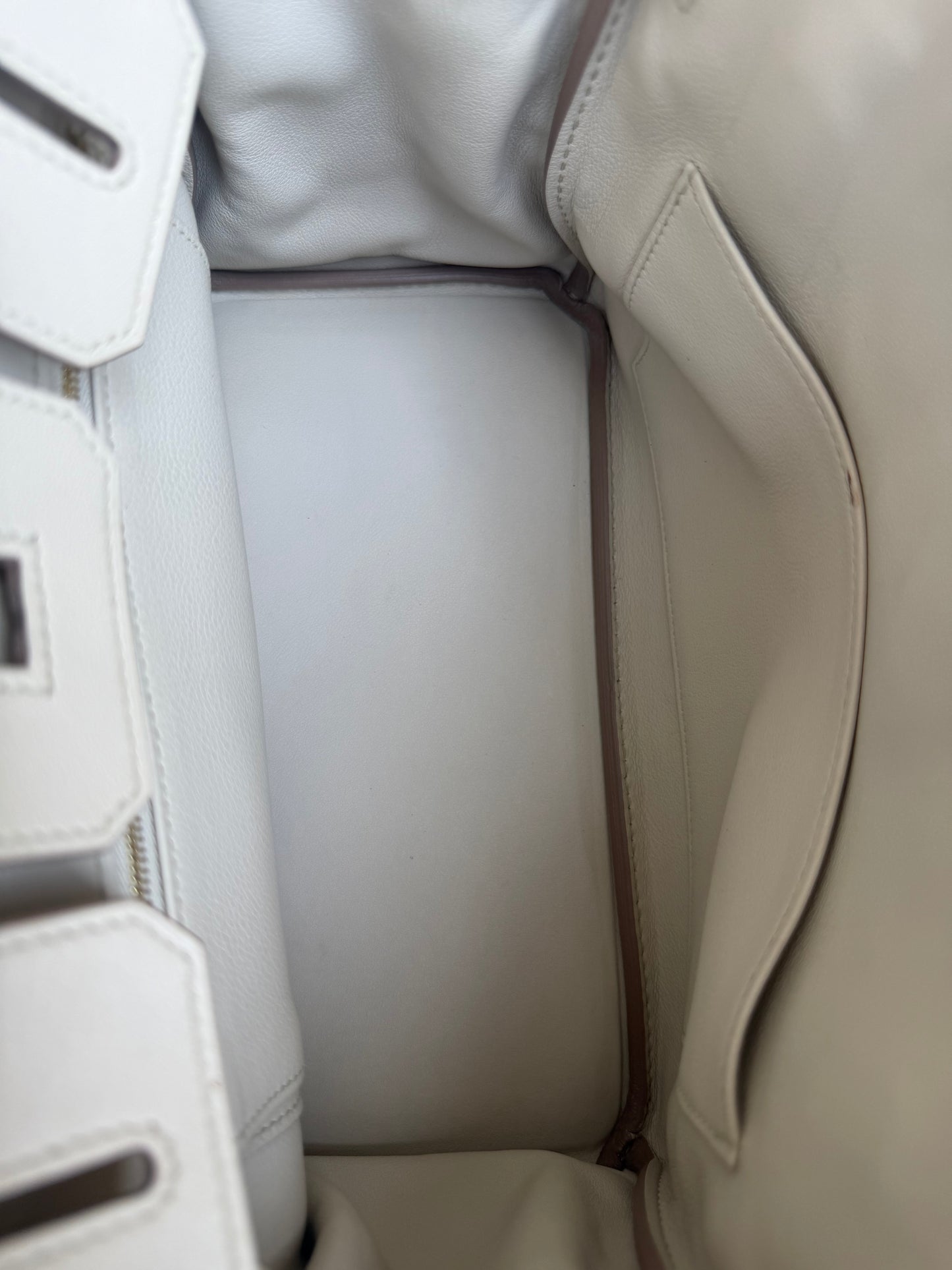 Hermes Craie Swift & Gold Hardware Birkin 25