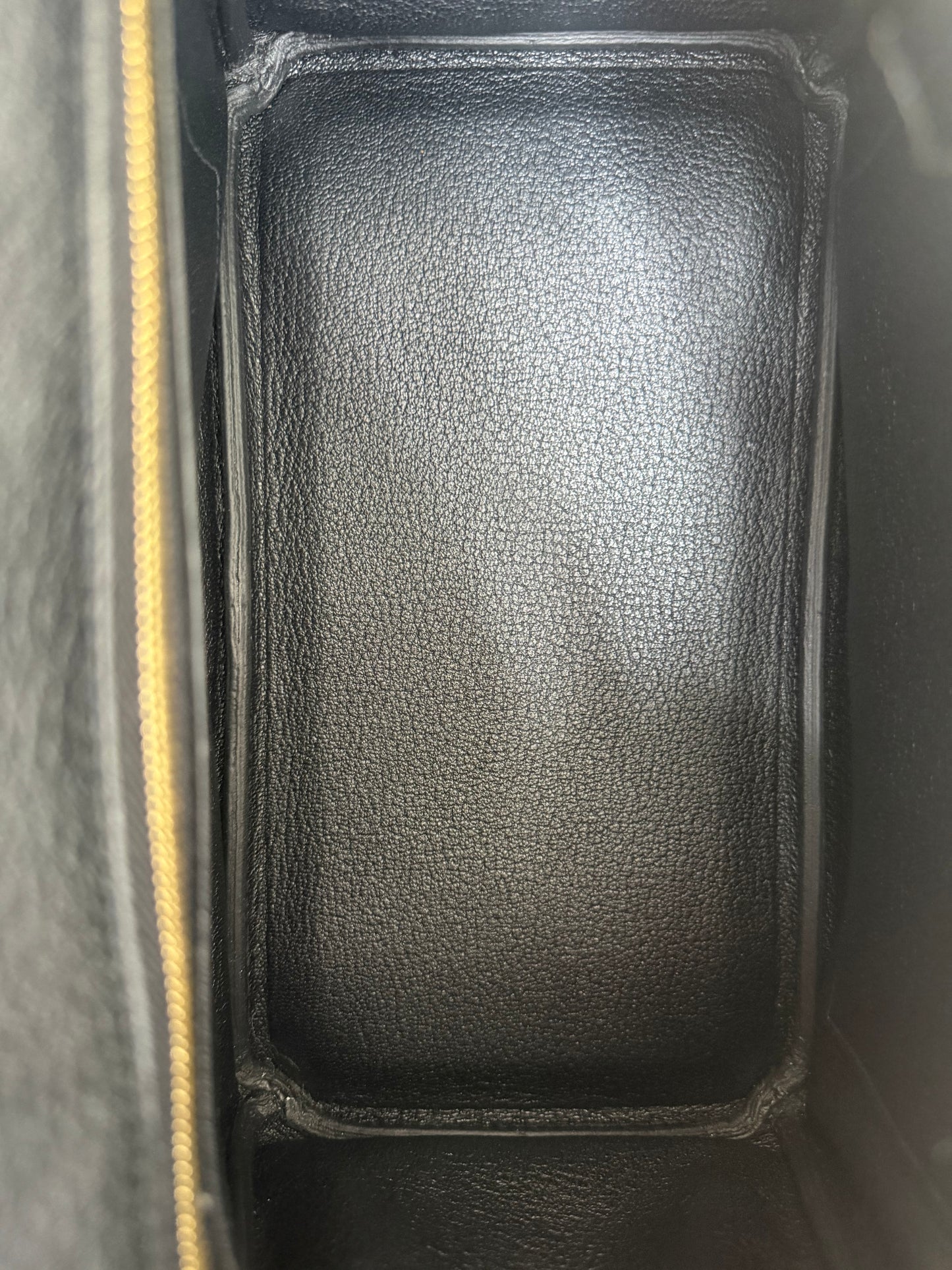 Hermes Black Togo & Rose Gold Hardware Birkin 25