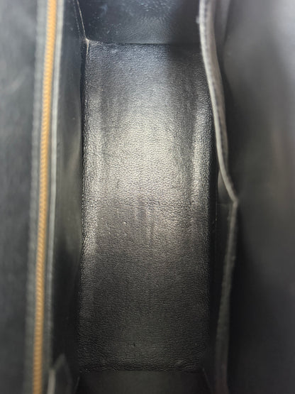 Hermes Black Togo & Gold Hardware Kelly 25