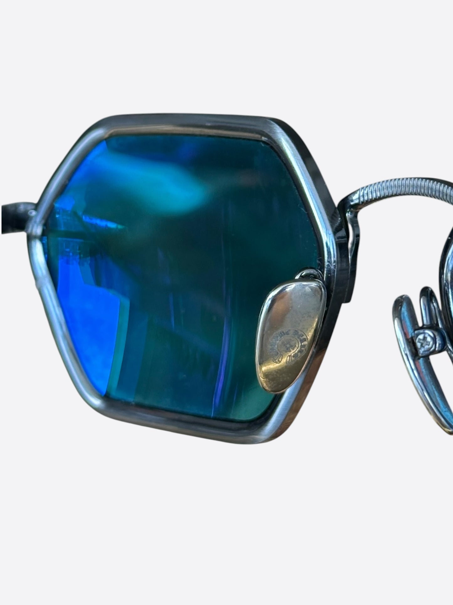 Chrome Hearts Silver Datass Tinted Glasses