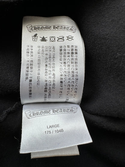 Chrome Hearts Black Gradient Circle Logo Longsleeve T-Shirt