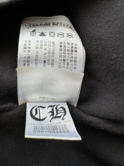 Chrome Hearts Black Gradient Circle Logo Longsleeve T-Shirt