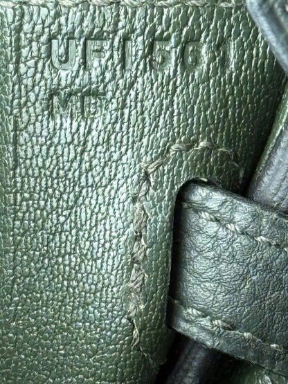 Hermes Vert Rousseau Togo & Palladium Hardware Birkin 25