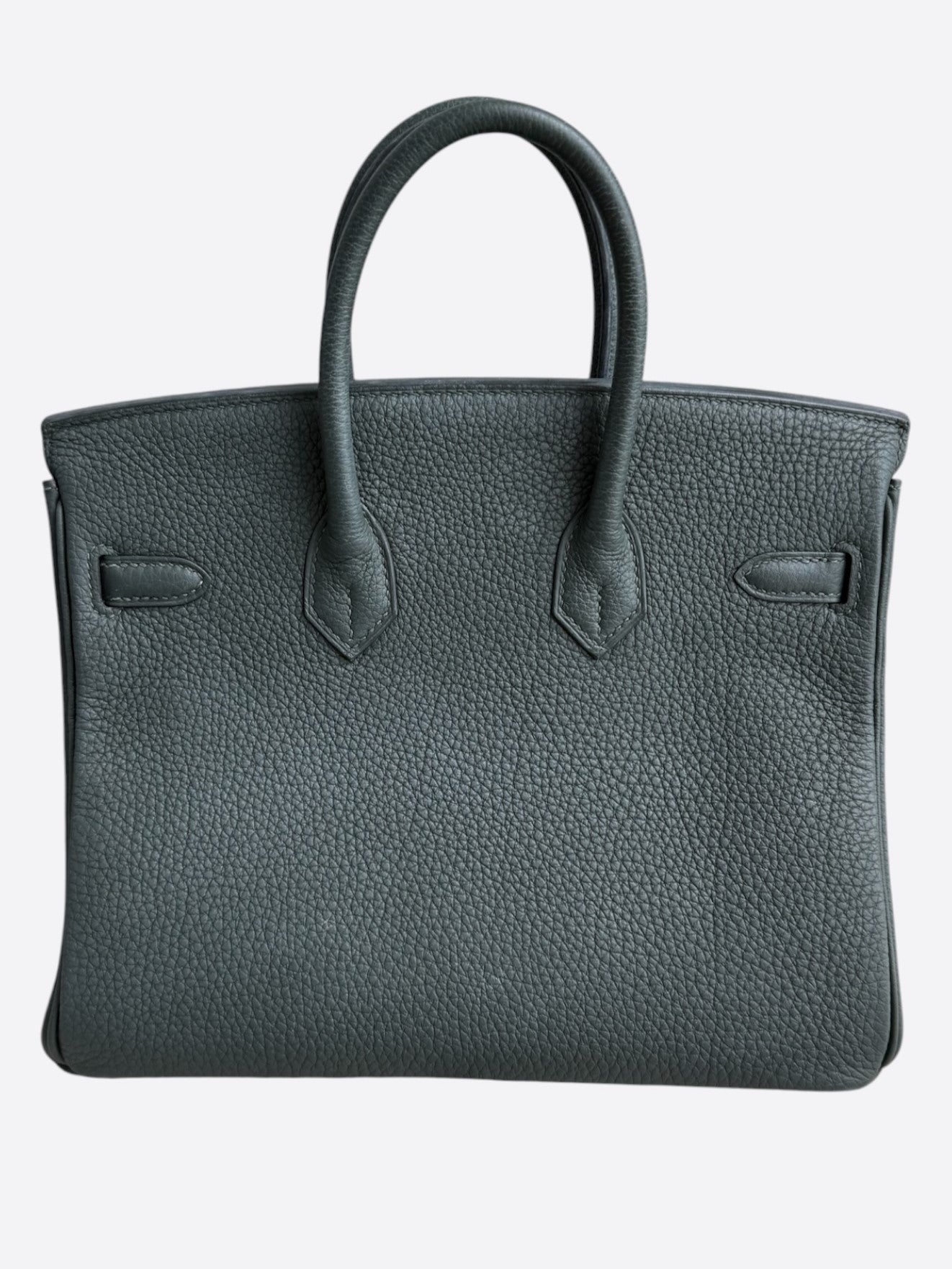 Hermes Vert Rousseau Togo & Palladium Hardware Birkin 25