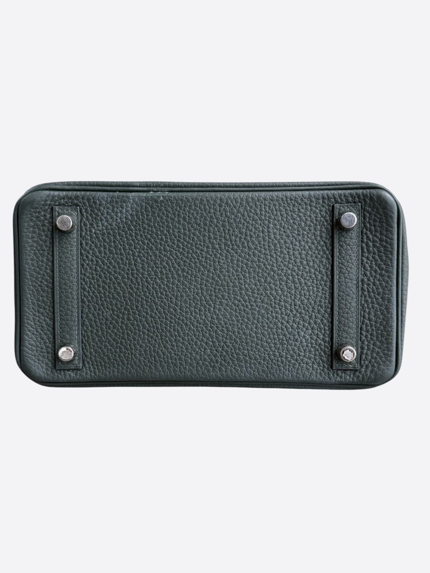 Hermes Vert Rousseau Togo & Palladium Hardware Birkin 25