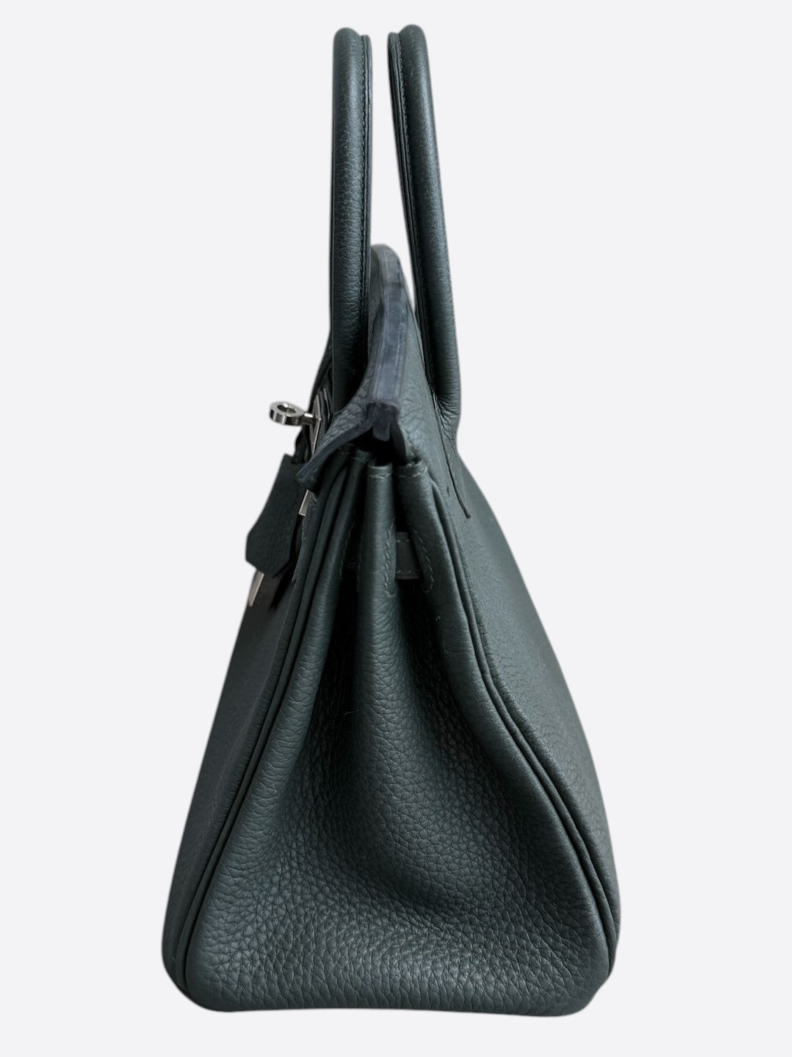 Hermes Vert Rousseau Togo & Palladium Hardware Birkin 25