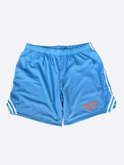 Gallery Dept Blue & White Logo Venice Court Shorts