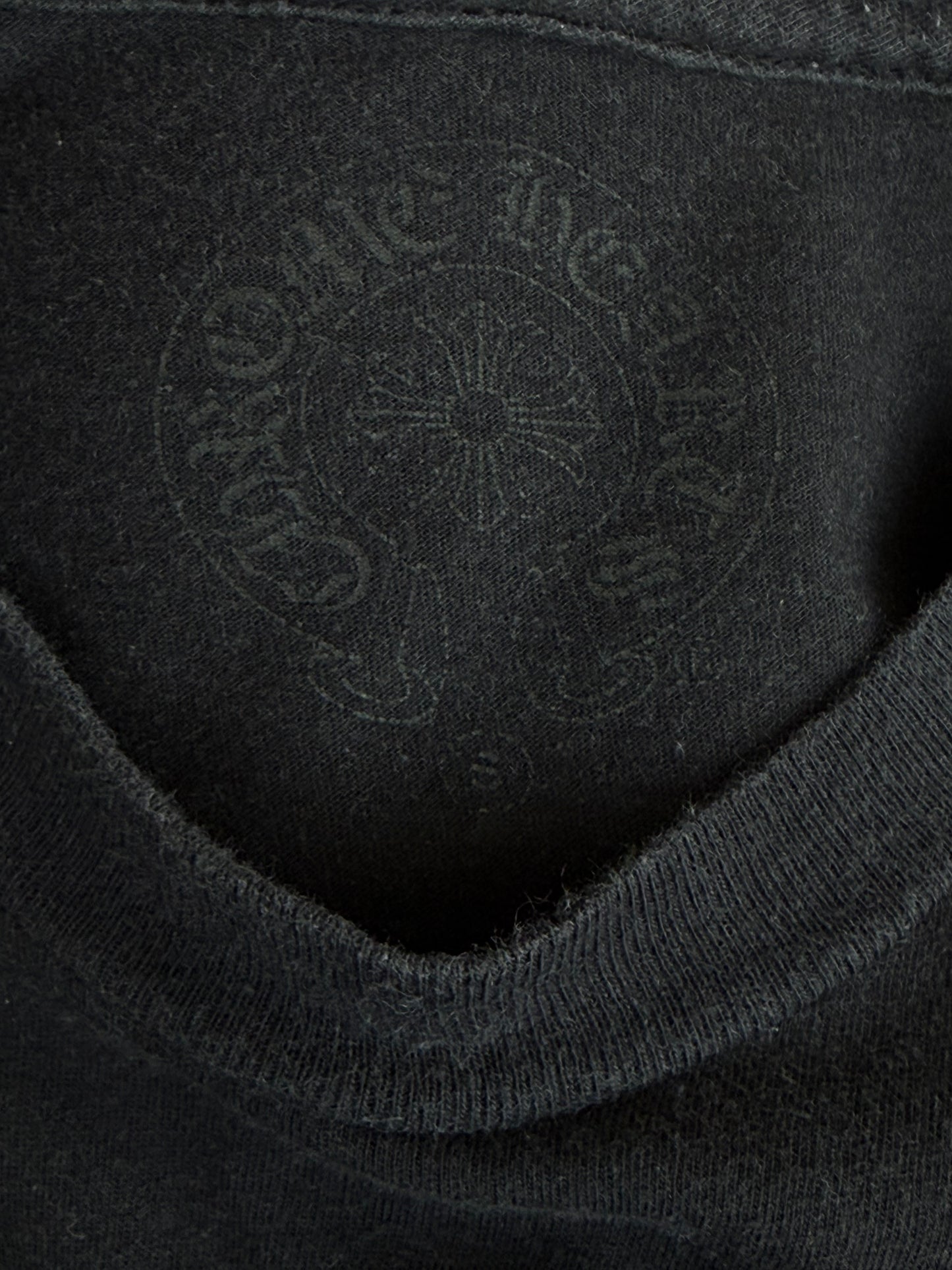 Chrome Hearts Black & White Foti Graphic T-Shirt