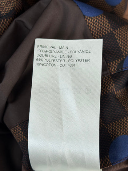 Louis Vuitton Brown Damier & Blue Polka Dot Windbreaker