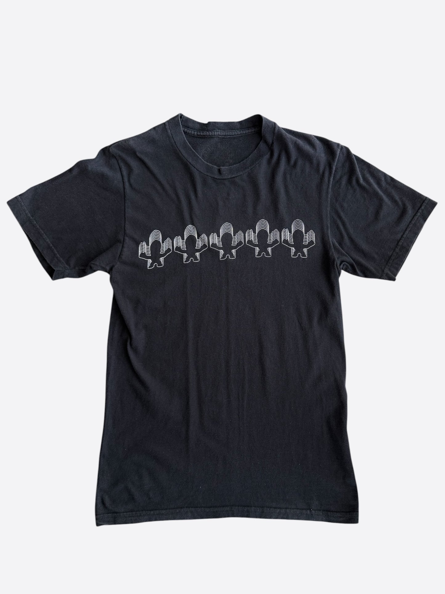Chrome Hearts Black & White Foti Graphic T-Shirt