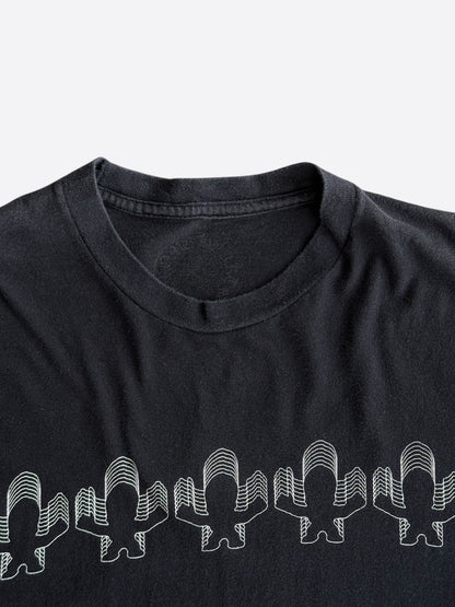 Chrome Hearts Black & White Foti Graphic T-Shirt