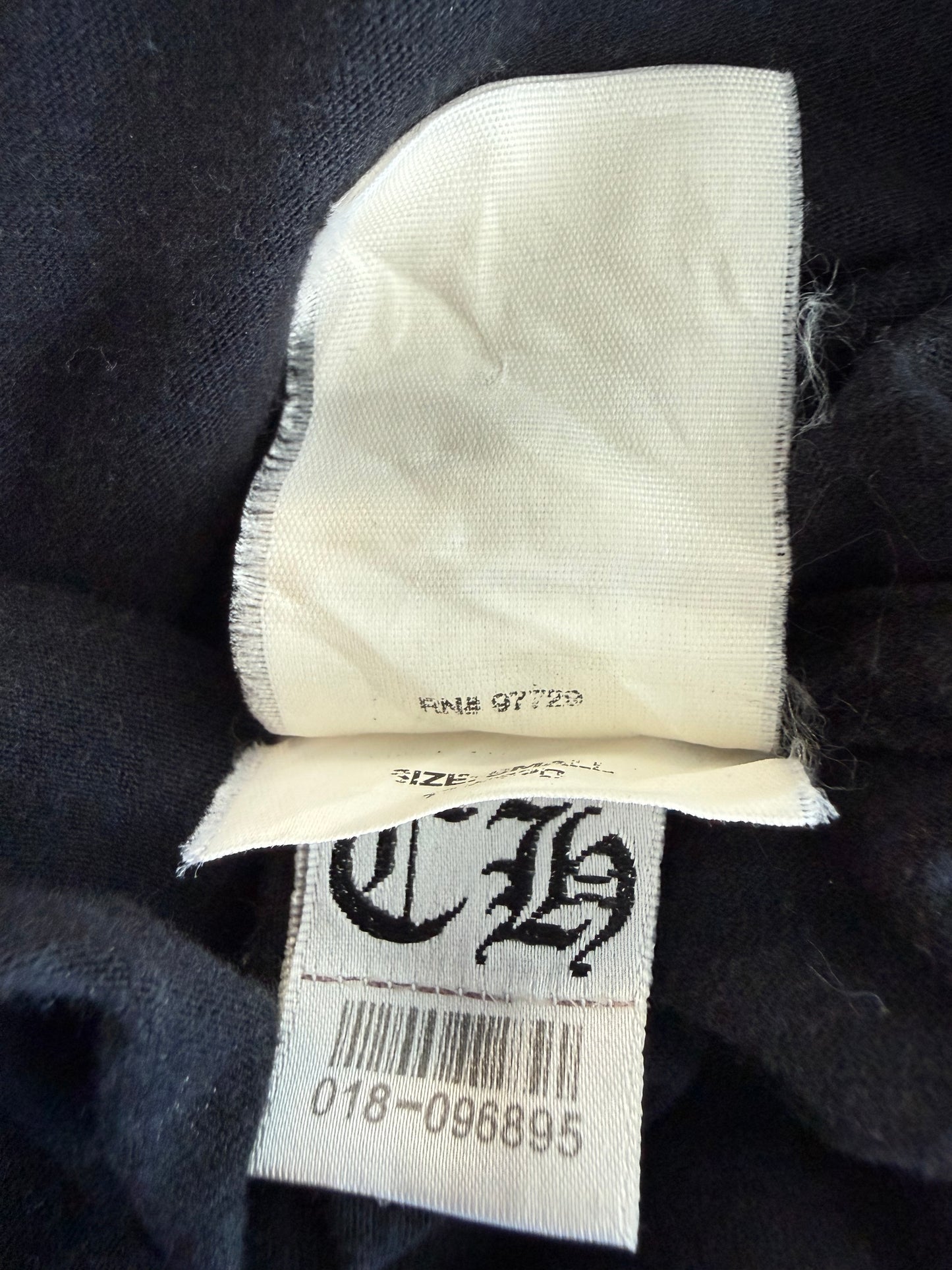 Chrome Hearts Black & White Foti Graphic T-Shirt