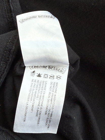 Chrome Hearts Black & White Welcome To Las Vegas Graphic T-Shirt