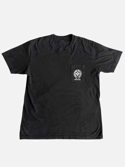 Chrome Hearts Black & White Welcome To Las Vegas Graphic T-Shirt