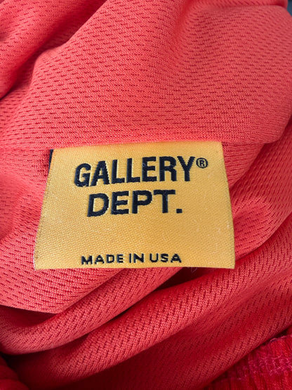 Gallery Dept Orange & White Logo Venice Court Shorts