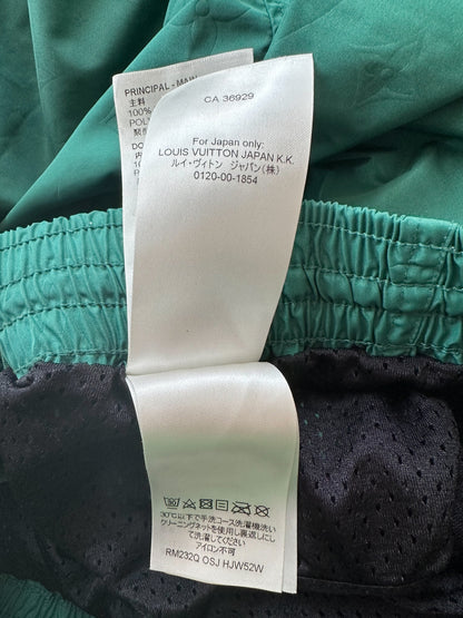 Louis Vuitton Green Monogram Swim Shorts