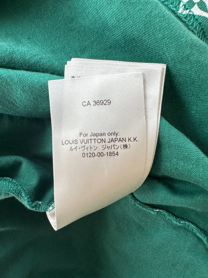 Louis Vuitton Green & White Gradient Monogram T-Shirt