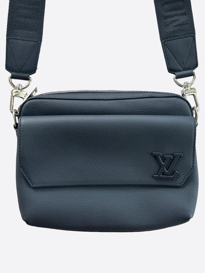 Louis Vuitton Blue Fastline Messenger Bag