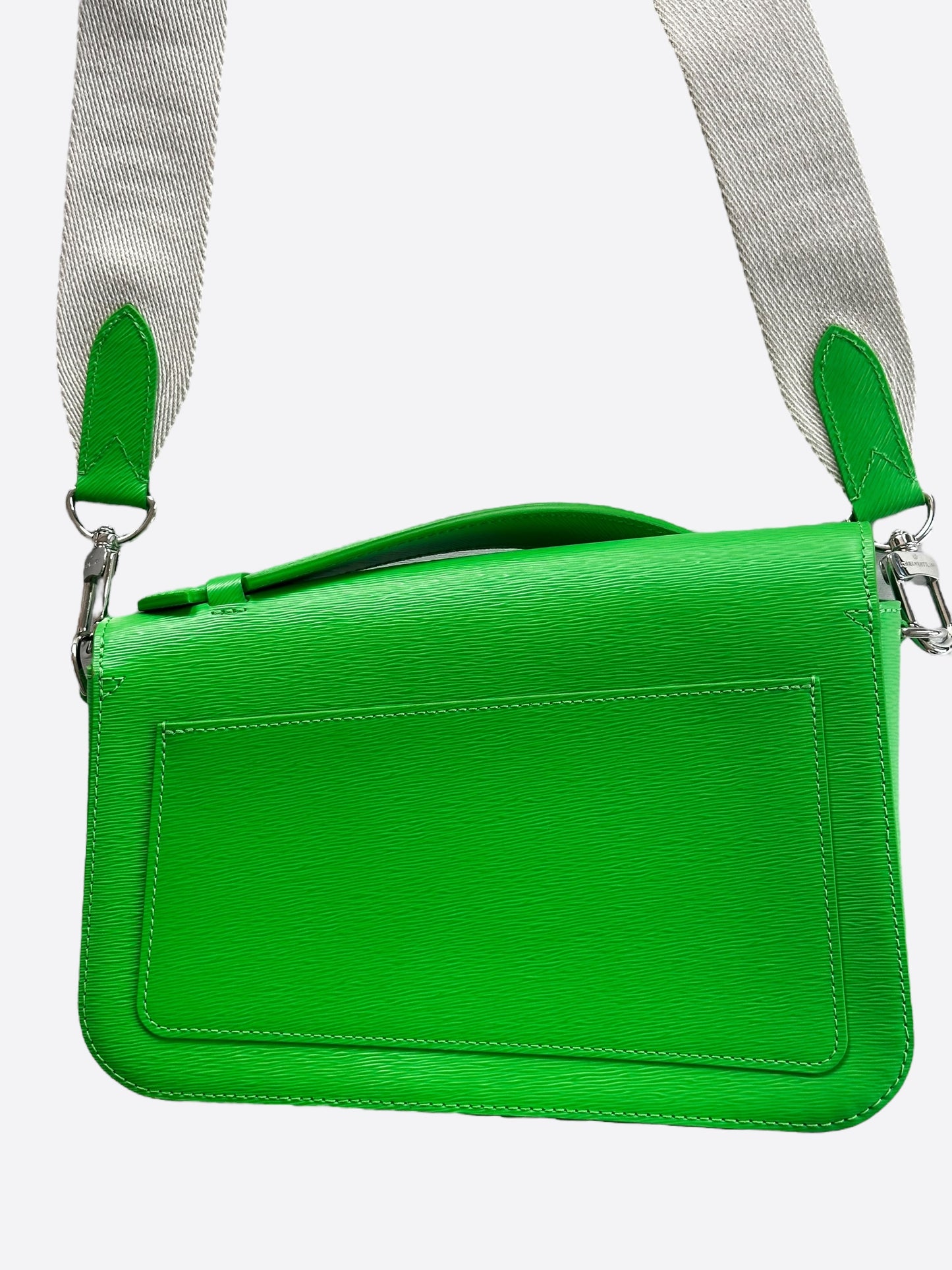 Louis Vuitton Green EPI Distorted Monceau Shoulder Bag