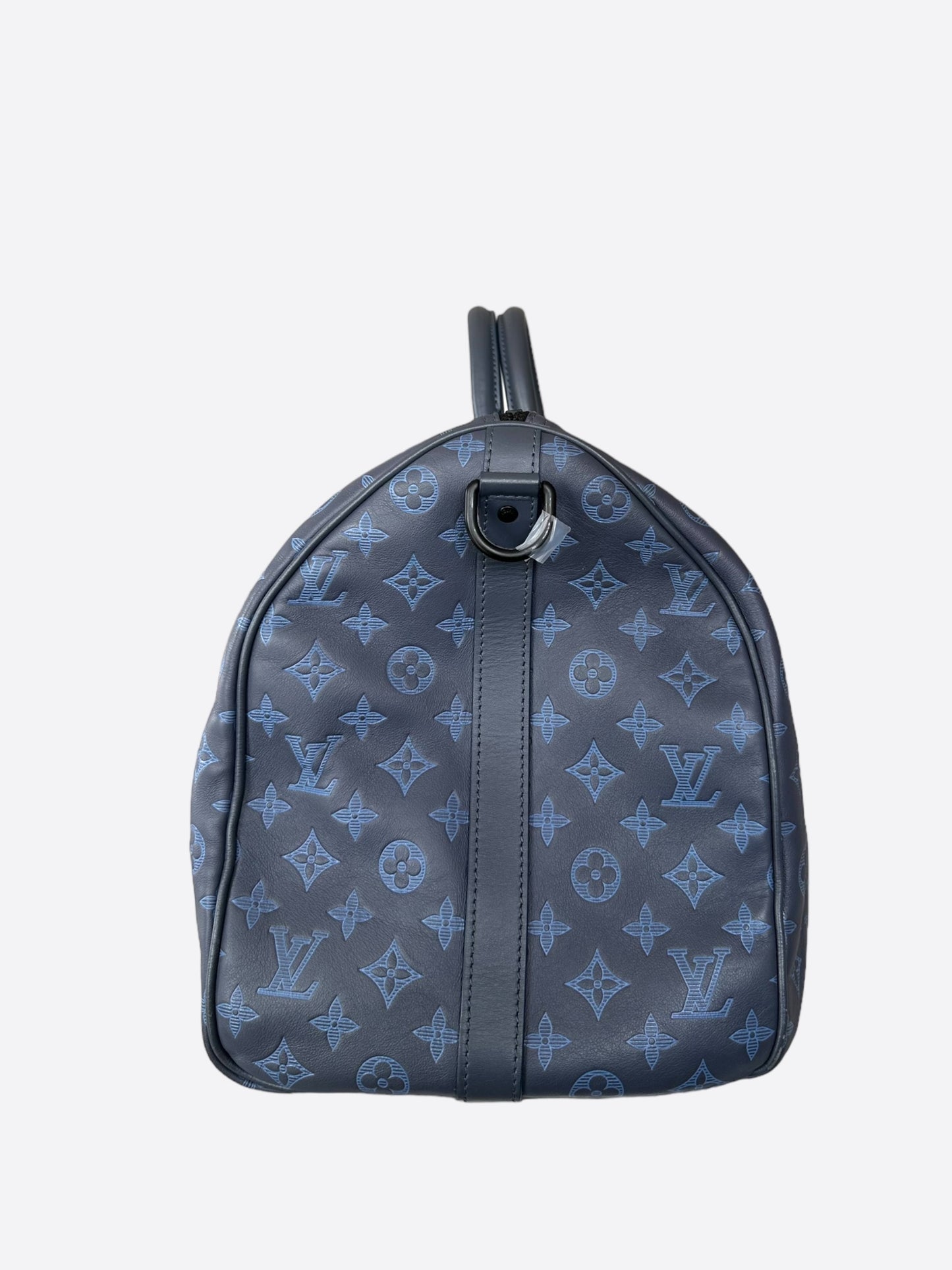 Louis Vuitton Blue Shadow Monogram Keepall 50