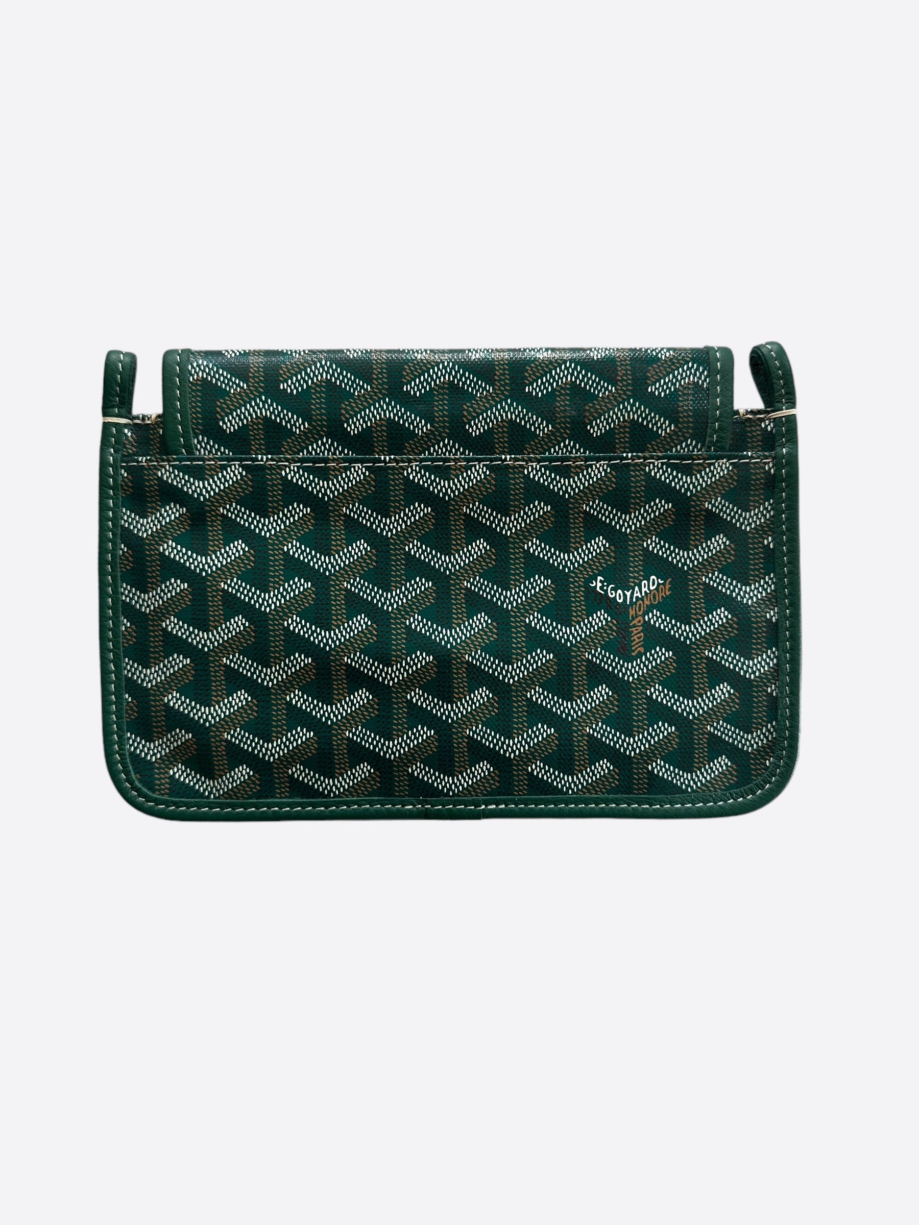 Goyard Green Plumet Wallet Savonches