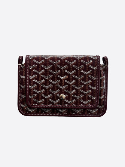 Goyard Burgundy Plumet Wallet