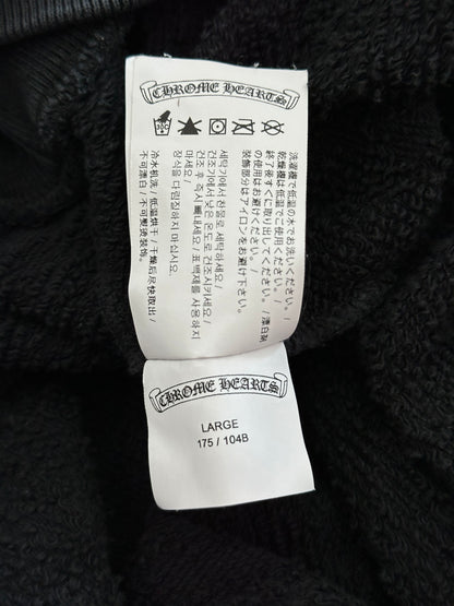 Chrome Hearts Black Cross Jacquard Embroidered Sweater