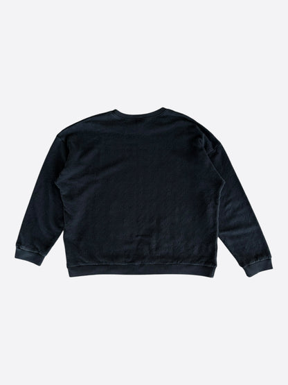 Chrome Hearts Black Cross Jacquard Embroidered Sweater