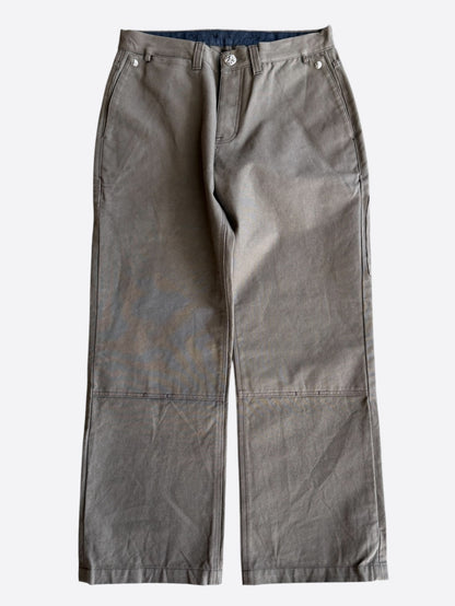 Chrome Hearts Brown & Black Cross Patch Carpenter Pants