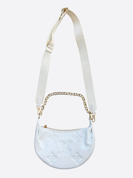 Louis Vuitton White Bubblegram Over The Moon Bag