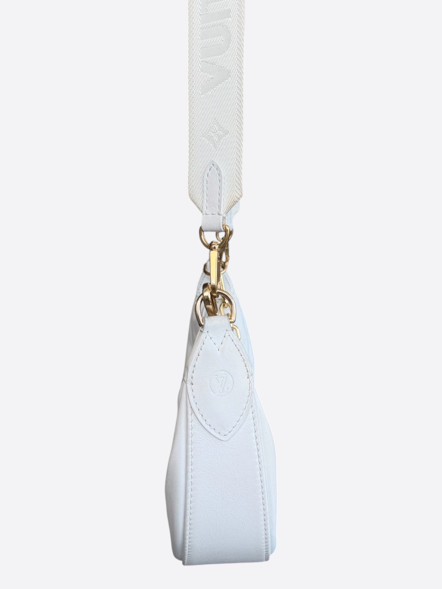 Louis Vuitton White Bubblegram Over The Moon Bag