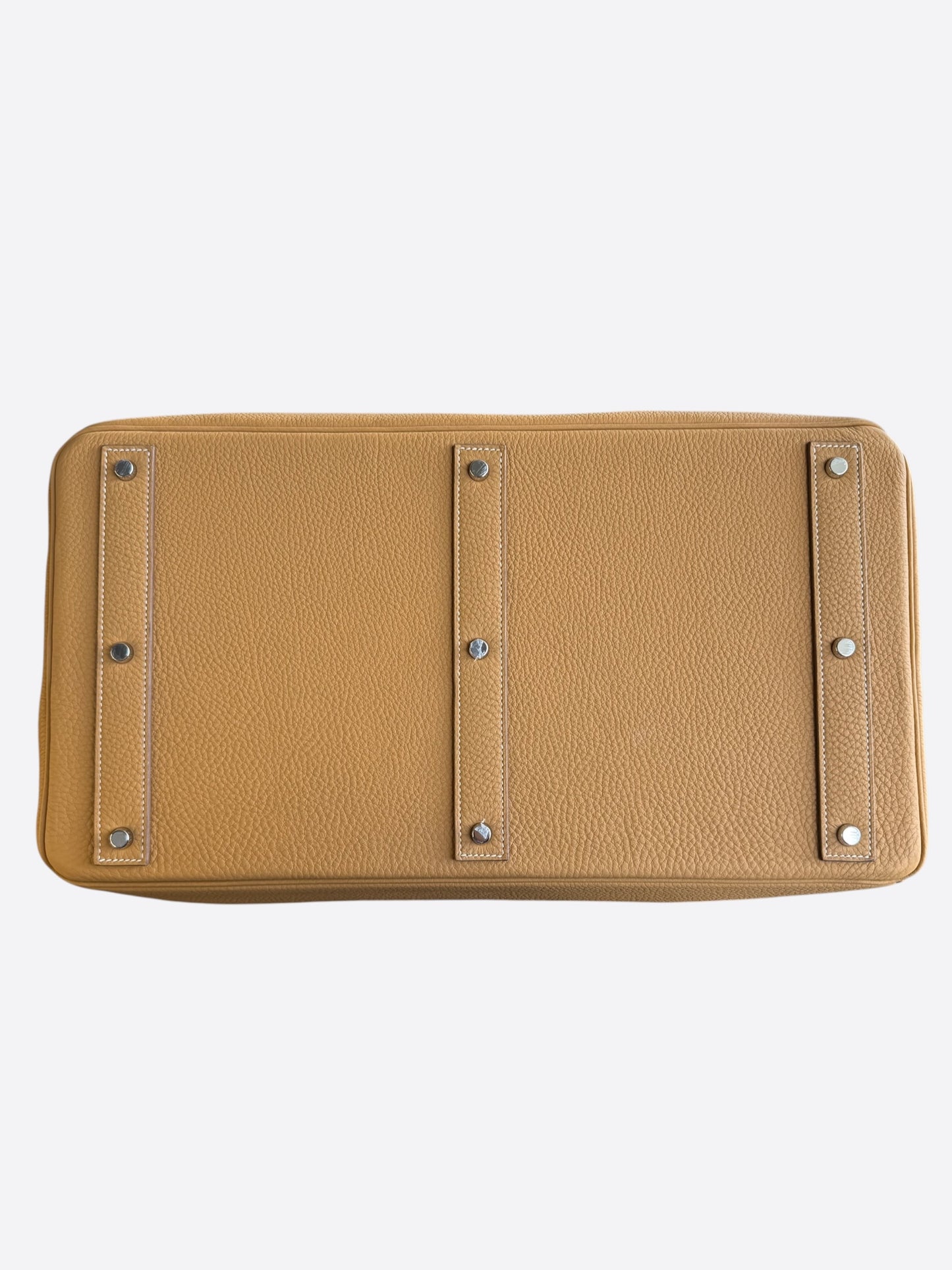 Hermes Natural Sable Togo & Palladium Hardware HAC Birkin 50