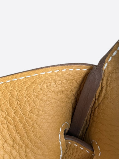 Hermes Natural Sable Togo & Palladium Hardware HAC Birkin 50