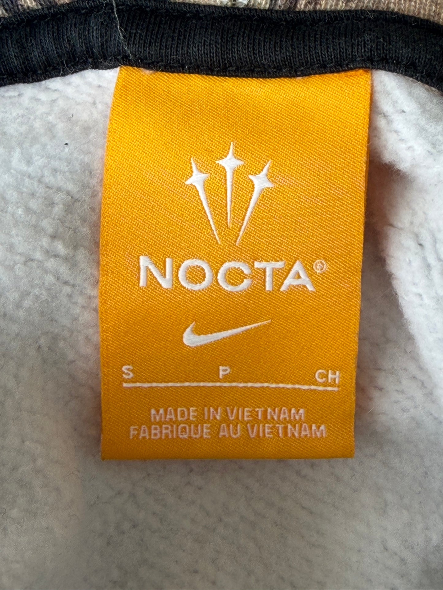 Chrome Hearts Nike NOCTA Camouflage Horseshoe Logo Hoodie