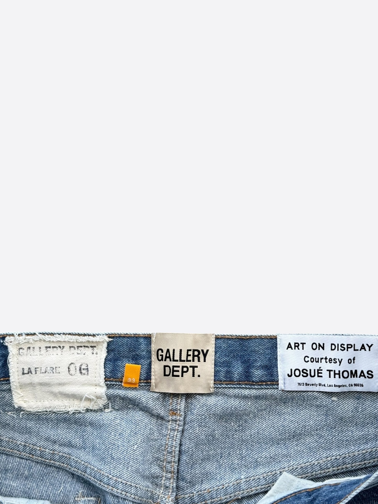 Gallery Dept Blue Indigo OG LA Flare Jeans