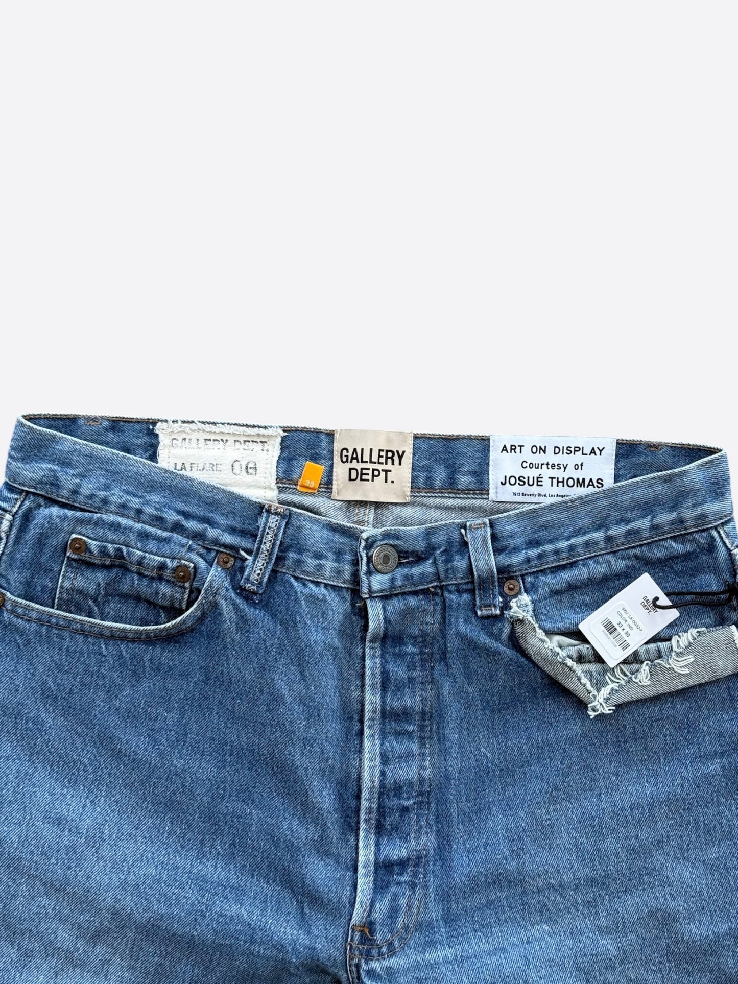 Gallery Dept Blue Indigo OG LA Flare Jeans