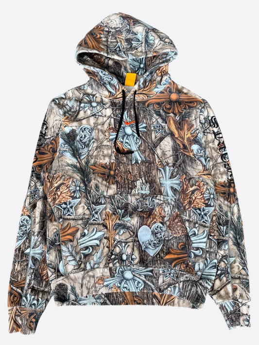 Chrome Hearts Nike NOCTA Camouflage Horseshoe Logo Hoodie