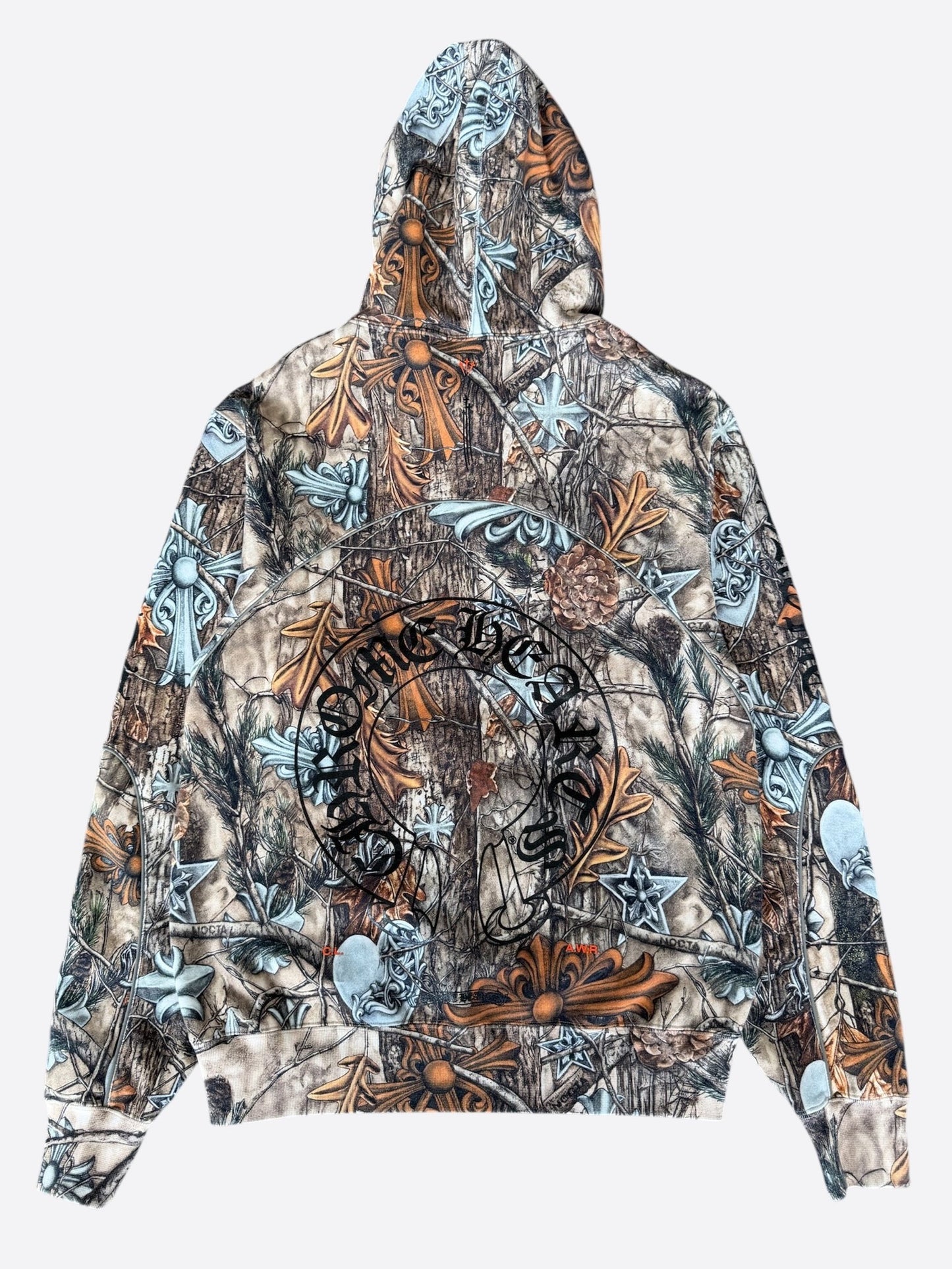 Chrome Hearts Nike NOCTA Camouflage Horseshoe Logo Hoodie