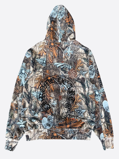 Chrome Hearts Nike NOCTA Camouflage Horseshoe Logo Hoodie