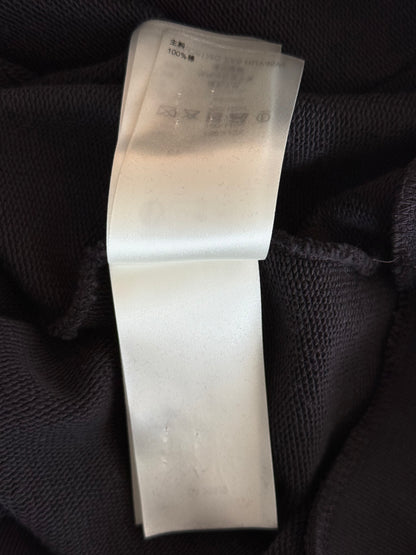 Louis Vuitton Black Embellished Signature Logo Hoodie