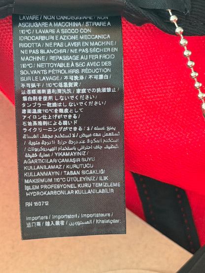 Amiri Red & White MA Logo Trucker Hat