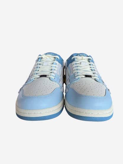 Amiri Blue & White Two Tone Skel Low Top Sneakers