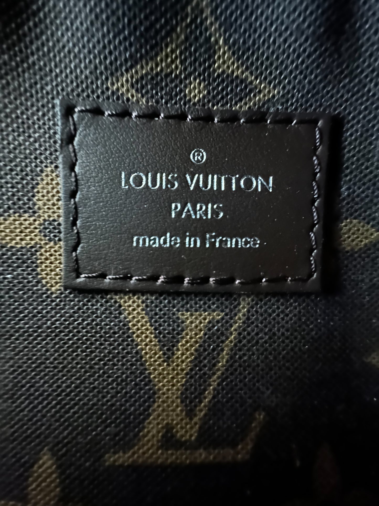 Louis Vuitton Blue Taigarama Monogram Alpha Wearable Wallet