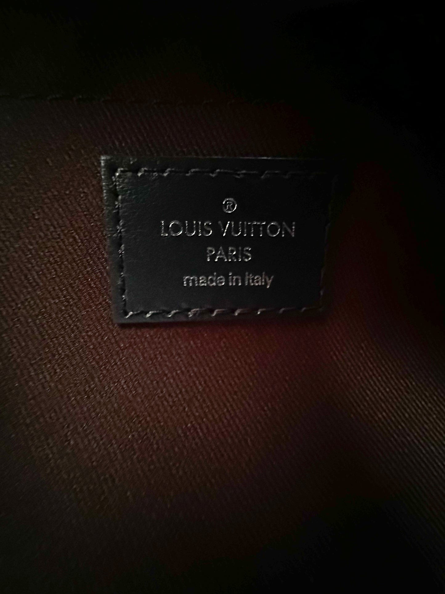 Louis Vuitton Blue Damier Rush Soft Polochon PM