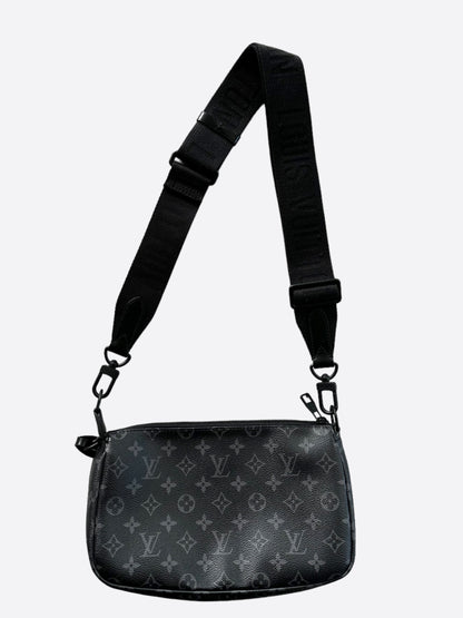 Louis Vuitton Monogram Eclipse Pochette Accessoire XL